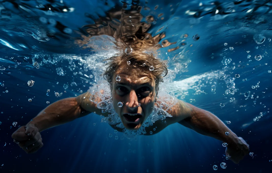 quitting my swimming career swimmer in deep struggle