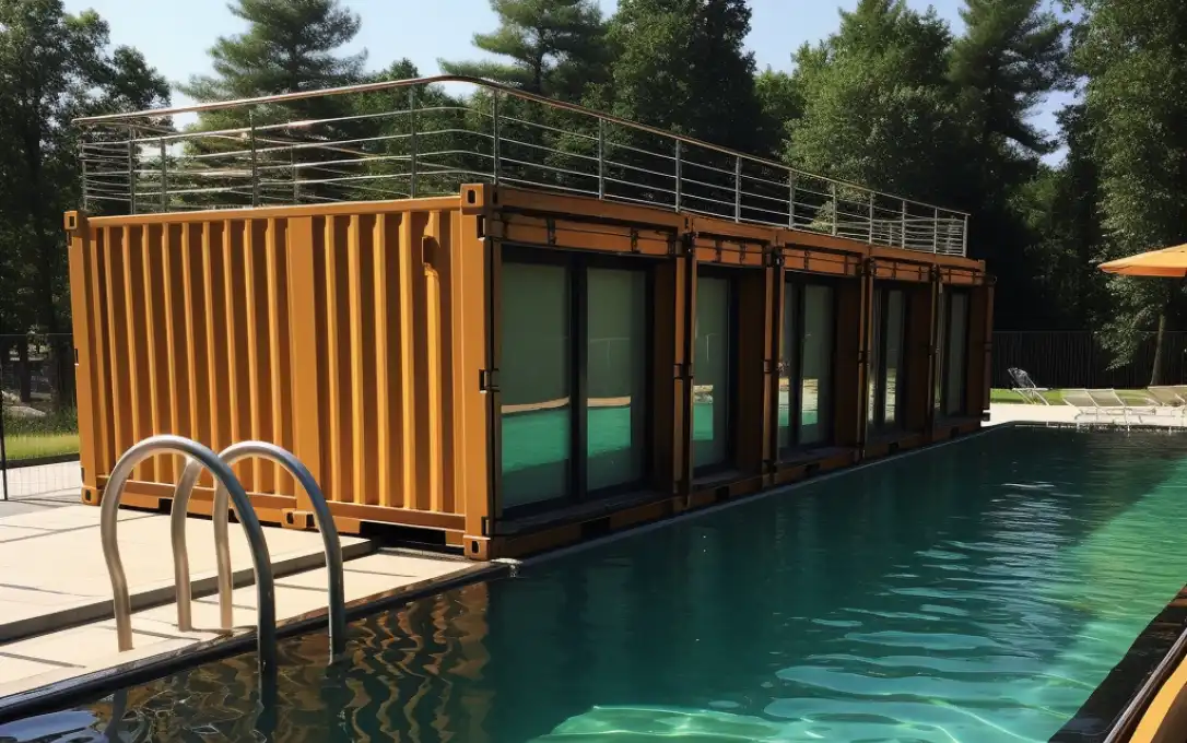 container swimming pool