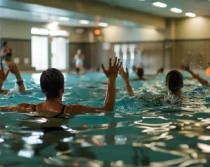 swimming pool exercises