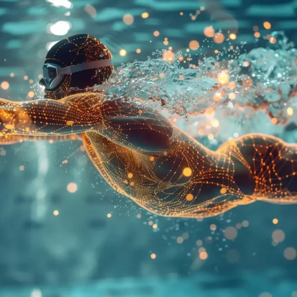 what muscles does swimming work