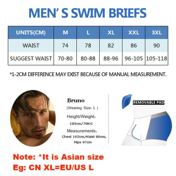 Mens Swim Briefs