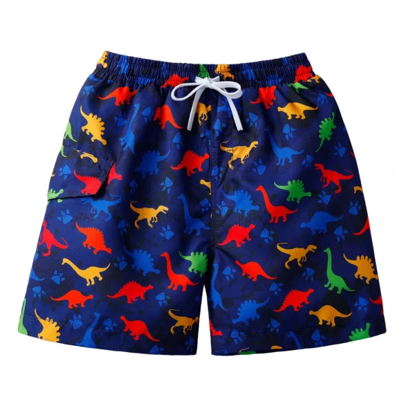 BAOHULU-Kids-Swimsuit-Teens-Swim-Shorts-Cartoon-Print-Swimming-Trunks-Boys-Summer-Swimwear-Beach-Shorts-Surfing Kids Swim Trunks
