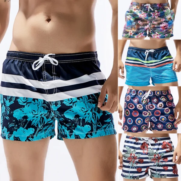 Hawaiian Swim Trunks