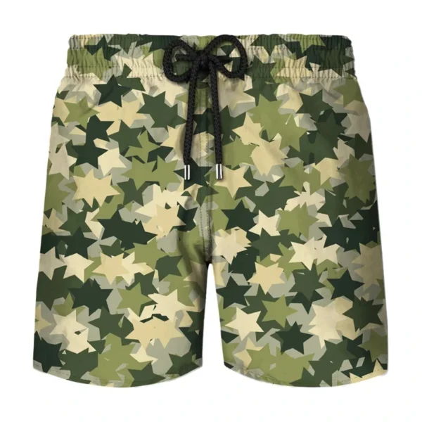 Camo Swim Trunks