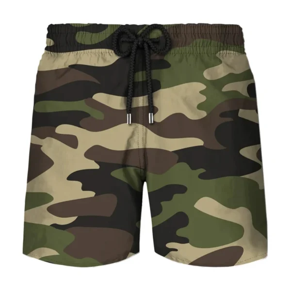 Camo Swim Trunks