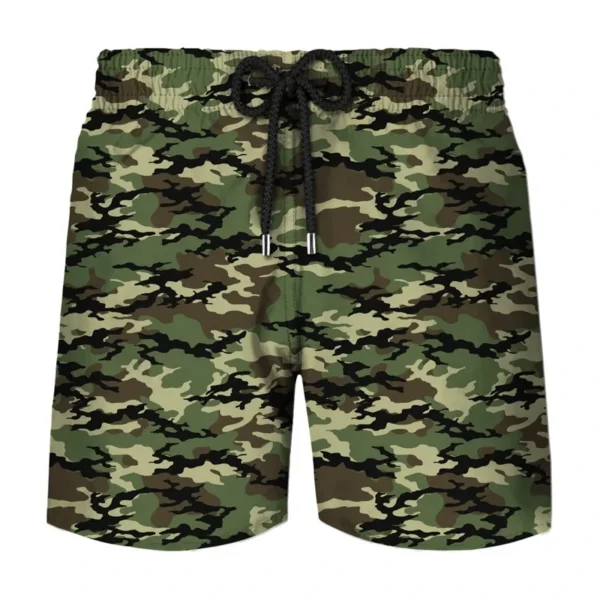 Camo Swim Trunks