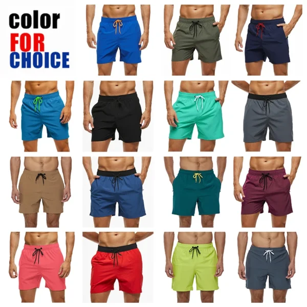 Escatch-Brand-2024-Men-s-Stretch-Swim-Trunks-Quick-Dry-Beach-Shorts-With-Zipper-Pockets-and-4 Cargo Swim Trunks
