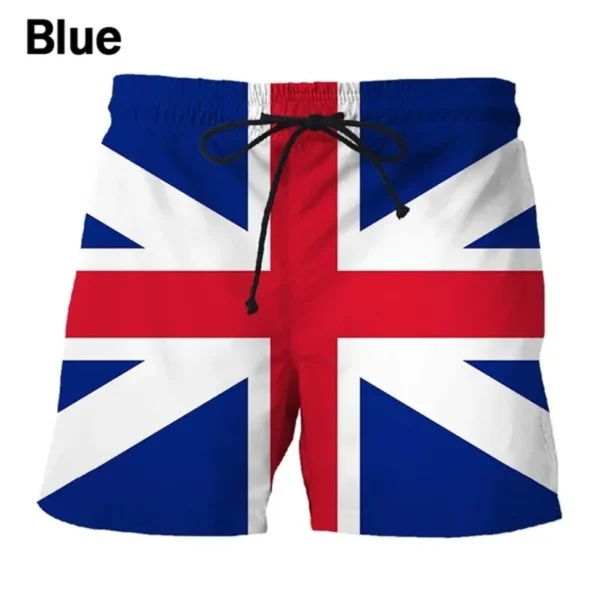 Germany-USA-UK-Flag-Beach-Shorts-Men-3D-Printing-Board-Shorts-Swimsuit-homme-2023-Summer-Hawaii-3 Country Swim Trunks
