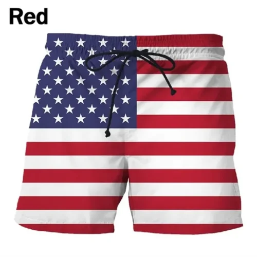Germany-USA-UK-Flag-Beach-Shorts-Men-3D-Printing-Board-Shorts-Swimsuit-homme-2023-Summer-Hawaii Country Swim Trunks