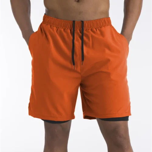 Ha9c91ec1e9014e0ba5b88b728c3b9d0fW Mens Orange Swim Trunks