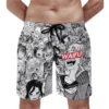 Hentai-Men-s-Beach-Shorts-Quick-Dry-Swim-Trunks-3D-Printed-Summer-Short-Pants-With-Pocket Hentai Swim Trunks