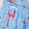 Men-s-Swimming-Pants-Quick-Dry-Swimming-Shorts-with-Mesh-Lining-Animal-Print-Swimwear-Swimwear-Summer-2 Flamingo Swim Trunks