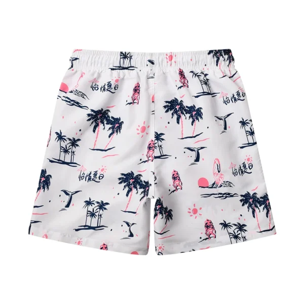 Mens-Swim-Trunks-Short-Funny-Swimming-Shorts-Bathing-Suit-with-Mesh-Liner-7 White Swim Trunks