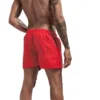 Red Swim Trunks