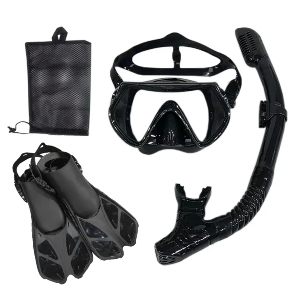 Snorkel-Diving-Mask-and-Goggles-Diving-Swimming-Tube-Set-Adult-Unisex-5 Snorkel Kit