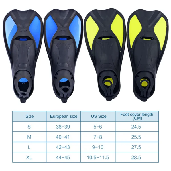 Swim-Flippers-Diving-Fins-Snorkeling-Diving-Swimming-Fins-Women-Men-Water-Sports-Submersible-Foot-Flippers-5 Zoomers Swim Fins
