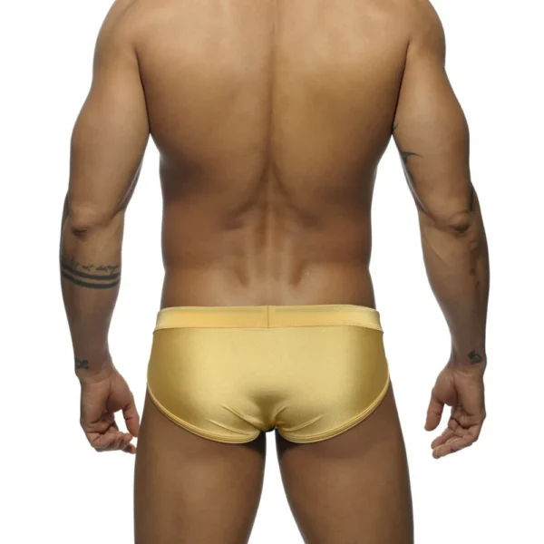 T39-new-summer-black-gold-sexy-tight-low-waist-men-swimwear-pool-bikinis-men-swimsuits-swim-1 Gold Swim Trunks