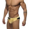 T39-new-summer-black-gold-sexy-tight-low-waist-men-swimwear-pool-bikinis-men-swimsuits-swim Gold Swim Trunks