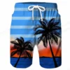 Mens Hawaiian Swim Trunks