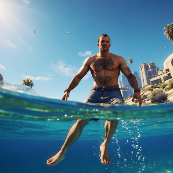 How to Swim Up in GTA 5