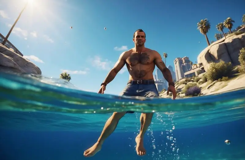 How to Swim Up in GTA 5