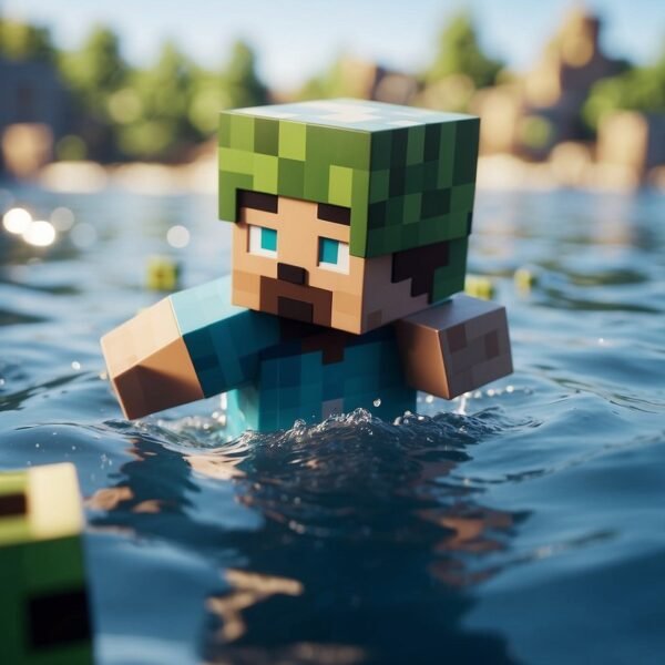 How to Swim in Minecraft