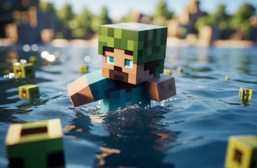 How to Swim in Minecraft