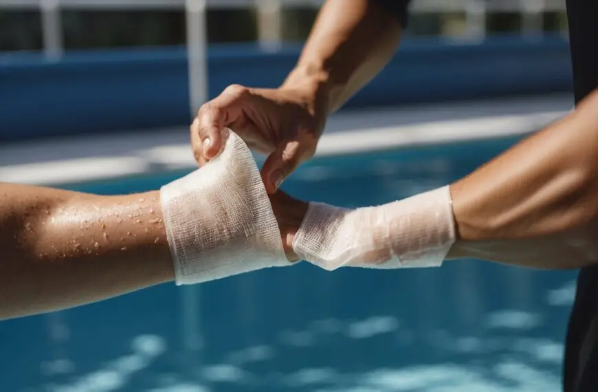 How to Waterproof a Wound for Swimming
