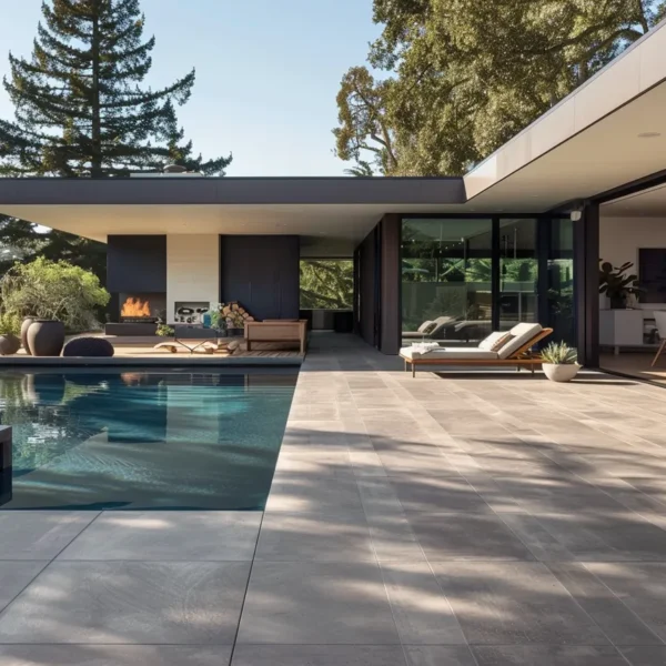 Modern Concrete Pool Deck 2024: 20+ Designs You Will Love