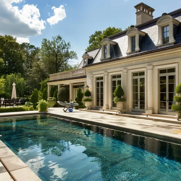 swimming pool in french