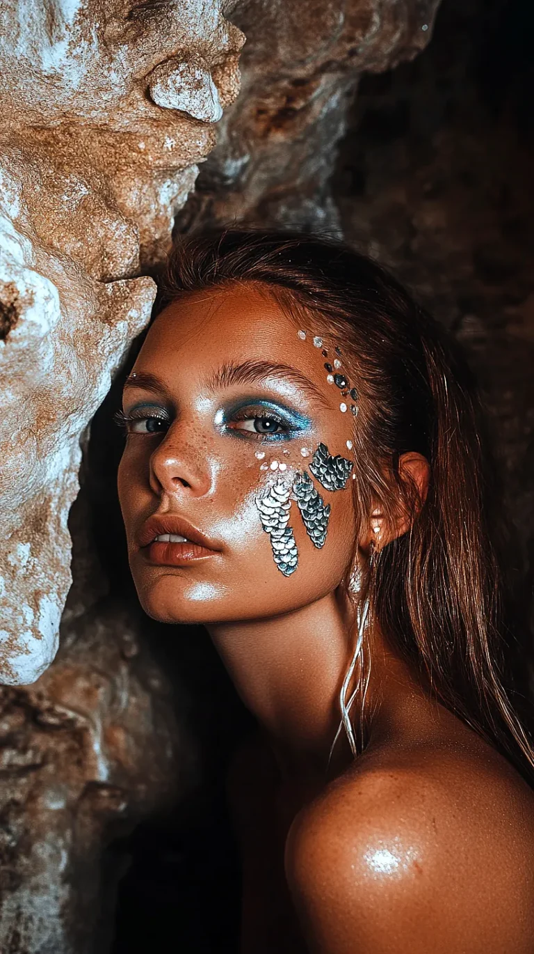 sea witchery siren makeup 49