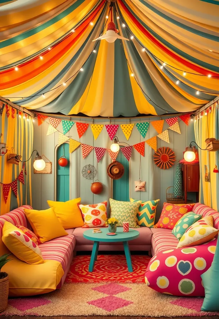 22 Pool House Cabana Ideas That Will Make Your Summer Unforgettable! 14 22 Pool House Cabana Ideas That Will Make Your Summer Unforgettable! - 13. Whimsical Wonderland