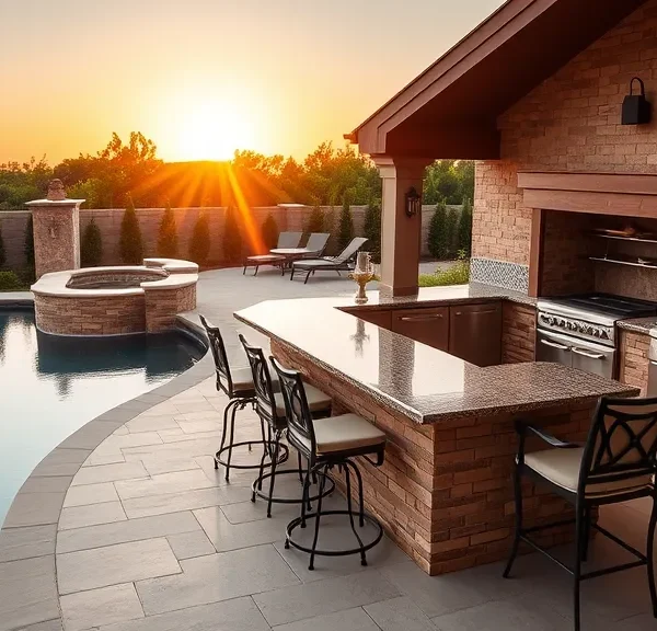 15 Pool House Kitchen Design Ideas for Entertaining