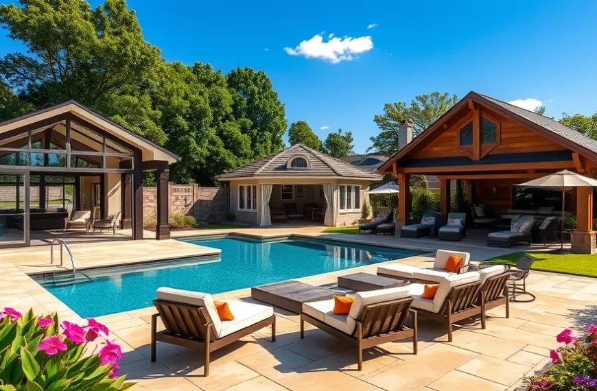 swimmR - We Are Swimming 66 20+ Stunning Pool House Designs That Will Make Your Backyard the Envy of the Neighborhood!