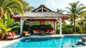 22 Pool House Cabana Ideas for Summer 47 image 4