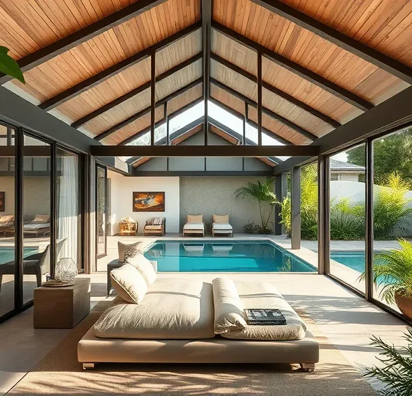 15 Stunning Pool House with Bedroom Ideas That’ll Make You Want to Dive Right In!