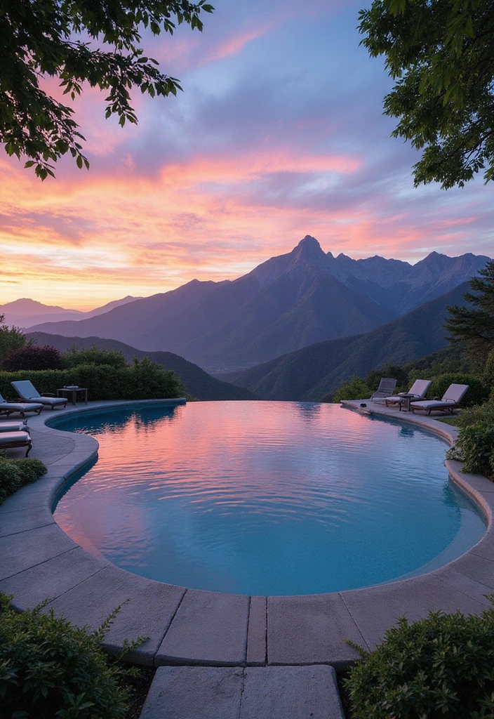 10 Stunning House Pool Designs That Will Make Your Backyard a Summer Paradise 2 10 Stunning House Pool Designs That Will Make Your Backyard a Summer Paradise! - 1. Infinity Edge Pools