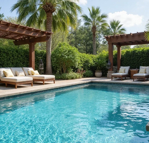 swimmR - We Are Swimming 33 12 Garden Pool Transformations That’ll Turn Your Outdoor Space into a Paradise