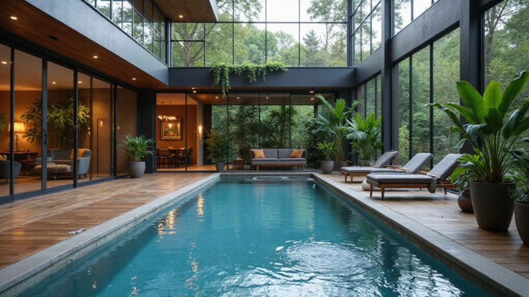 15 Indoor Pool Concepts That'll Elevate Your Home Decor to a Whole New Level 1 image