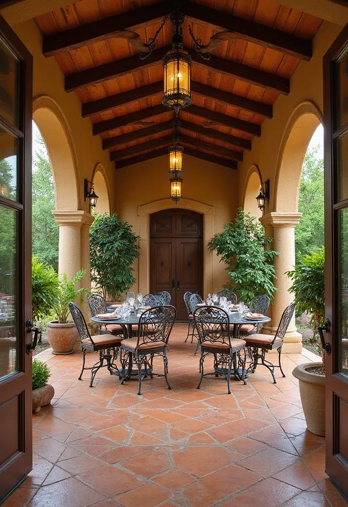 21 Dreamy Backyard Pool Cabana Designs for the Ultimate Summer Retreat (Check Out #12!) - 8. Mediterranean Escape Cabana