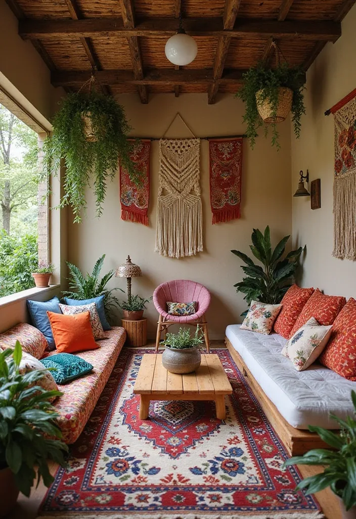 21 Dreamy Backyard Pool Cabana Designs for the Ultimate Summer Retreat (Check Out #12!) - 7. Bohemian Vibes Cabana
