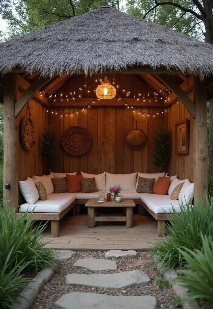 21 Dreamy Backyard Pool Cabana Designs for the Ultimate Summer Retreat (Check Out #12!) - 3. Rustic Wooden Retreat