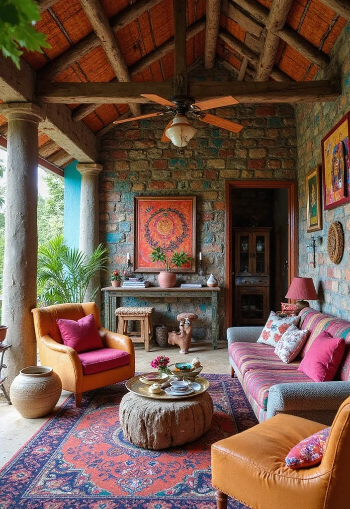 21 Dreamy Backyard Pool Cabana Designs for the Ultimate Summer Retreat (Check Out #12!) - 12. Eclectic Fusion Cabana - Must See!
