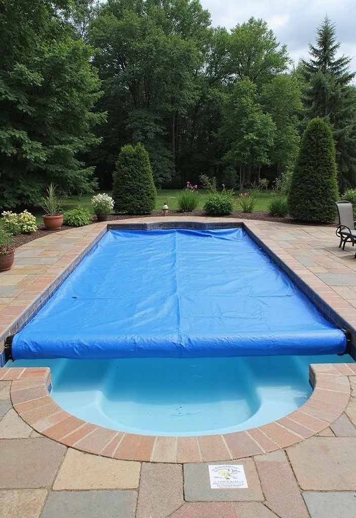 15 Luxurious Backyard Pool Decor Ideas to Transform Your Space into a Paradise! - 15. Customized Pool Covers