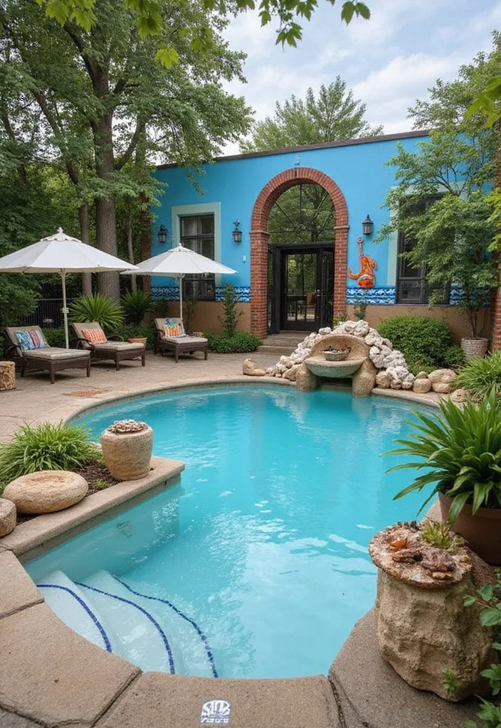 25 Luxurious Backyard Pool Designs You Have to See to Believe! - 15. Personalized Themes
