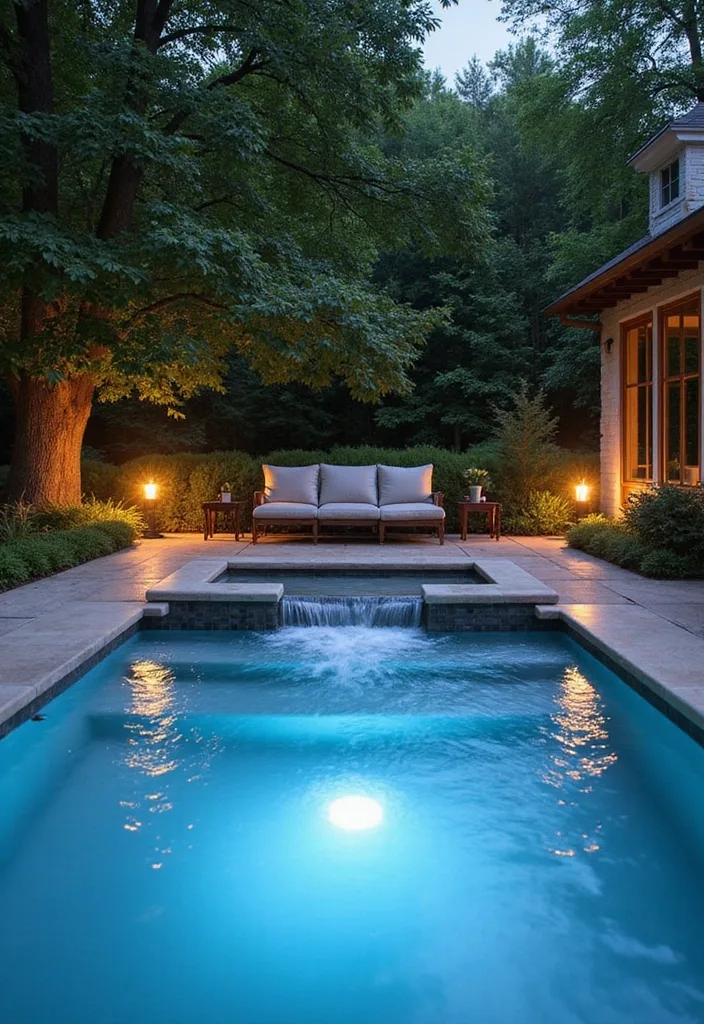 15 Luxurious Glass Pool Ideas for Modern Homes 7 15 Luxurious Glass Pools That Redefine Modern Living (You Won't Believe #9!) - 6. Glass Pool with Integrated Spa