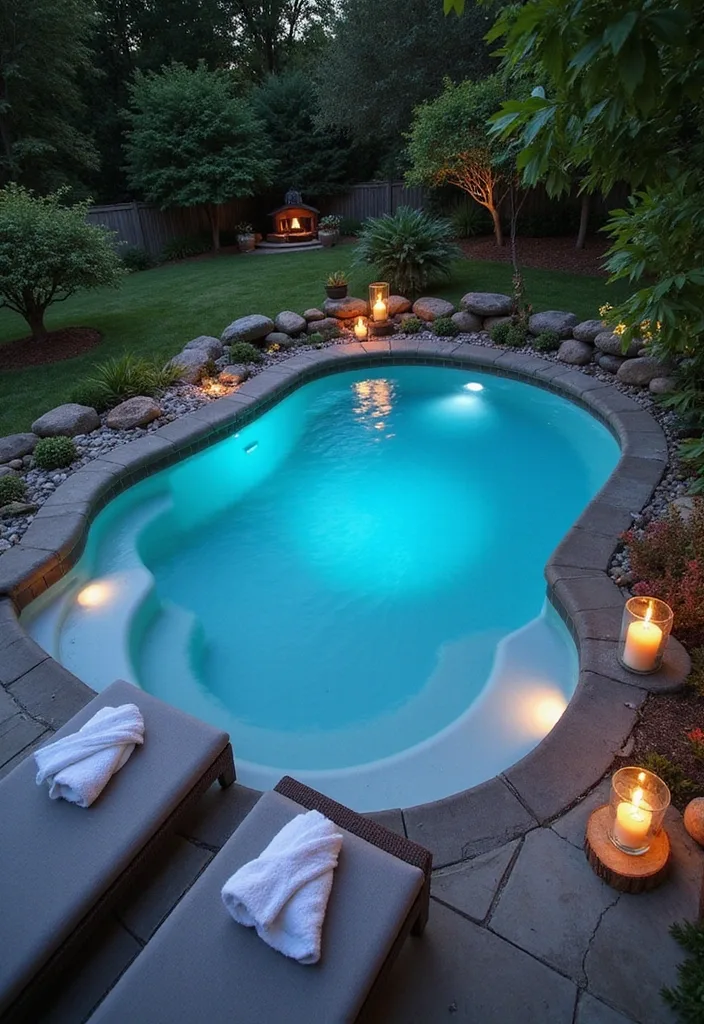 21 Stunning Plunge Pool Ideas for Small Yards 7 21 Stunning Plunge Pools for the Ultimate Relaxation Experience (Wait Until You See #11!) - 6. Spa-Like Plunge Pool