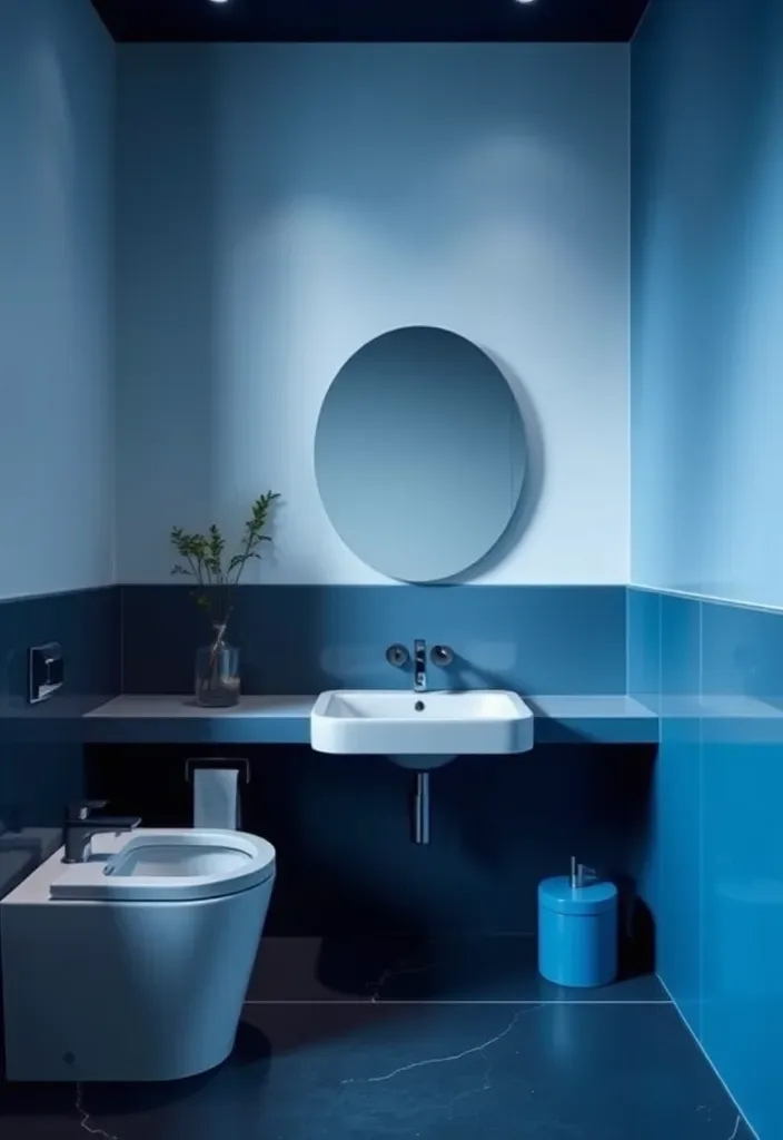 21 Gorgeous Pool House Bathroom Ideas You’ll Want to Dive Into! - 20. Monochromatic Elegance