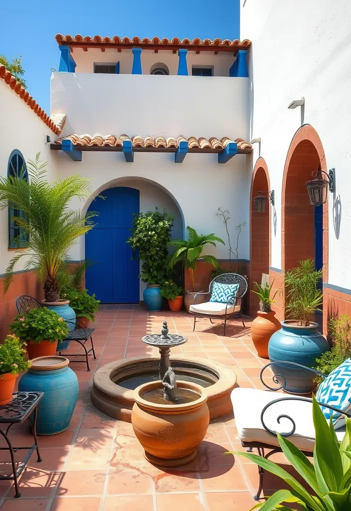 22 Pool House Cabana Ideas That Will Make Your Summer Unforgettable! - 6. Mediterranean Retreat