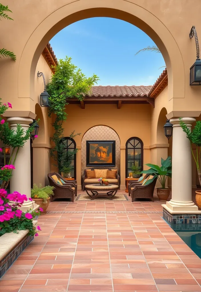 20 Pool House Design Ideas for Backyard Inspiration 13 21 Stunning Pool House Designs That Will Make Your Backyard the Envy of the Neighborhood! - 12. Mediterranean Escape
